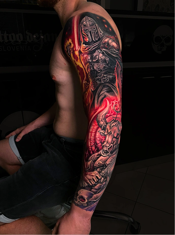 Tattoo Dejan tetovaža na roki